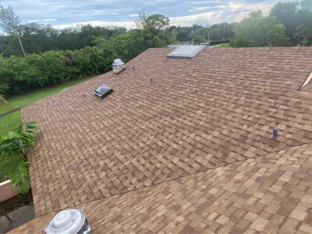 New shingle roof fort lauderdale oakland park