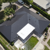 metal and GAF flat roof fort lauderdale