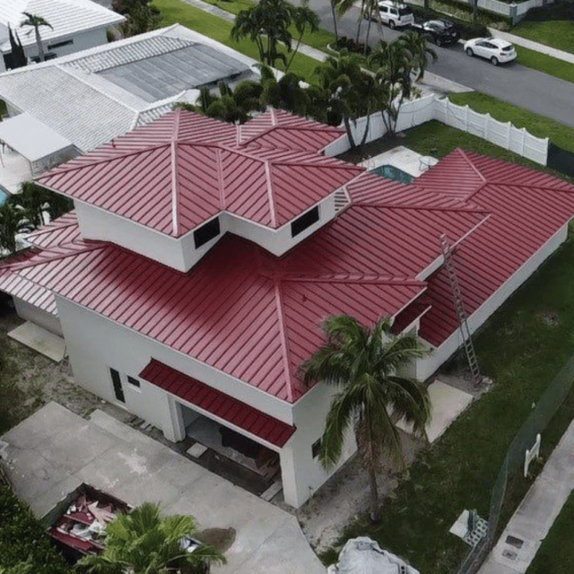 red metal roof fort lauderdale