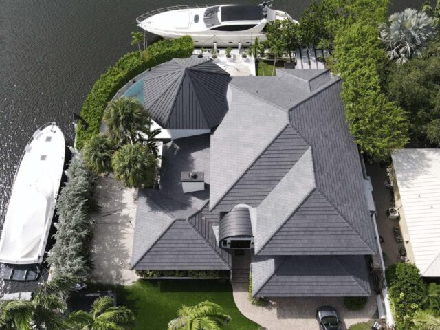 new tile roof luxury home fort lauderdale oakland park florida rhi roofing