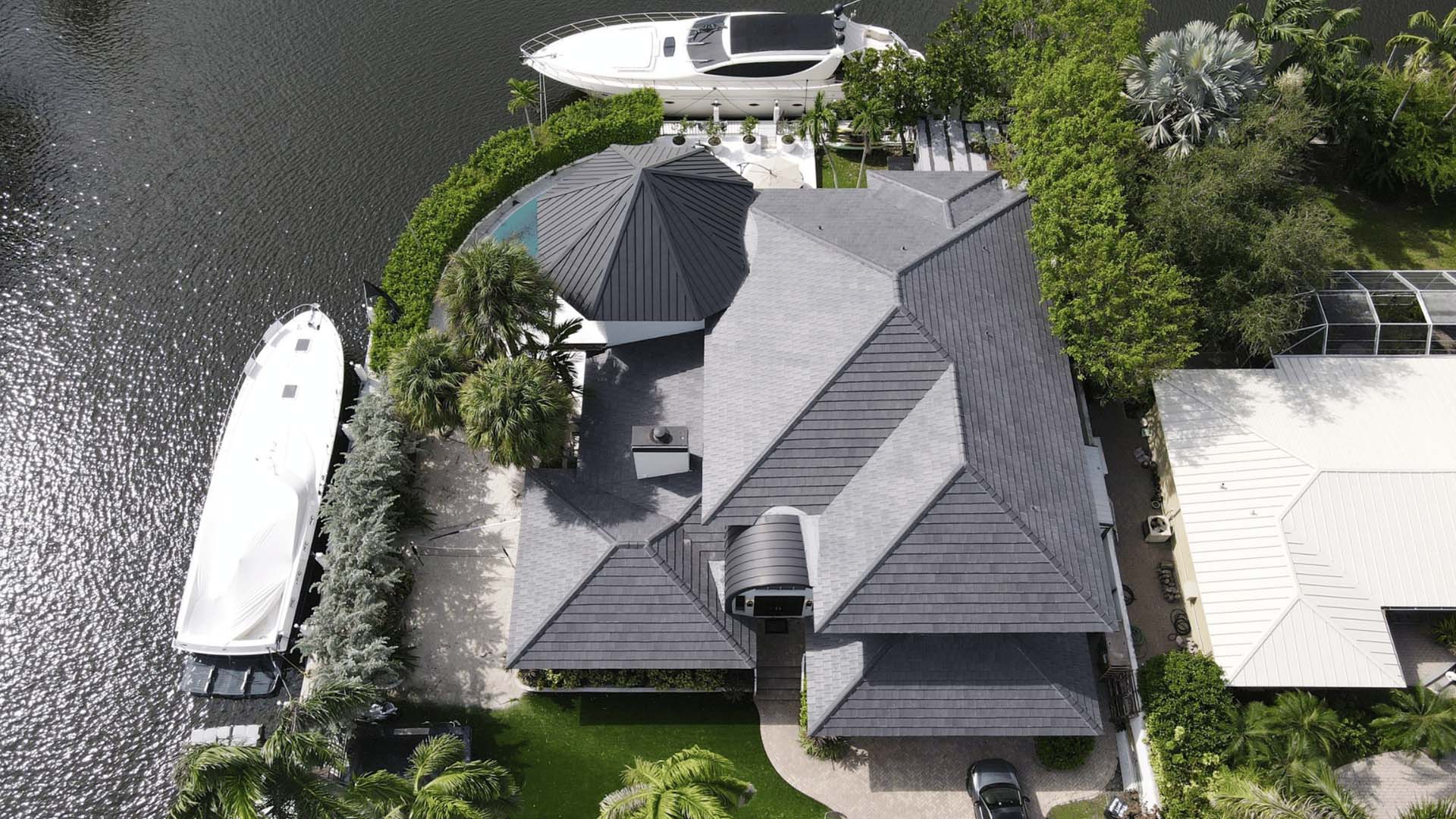 new tile roof luxury home fort lauderdale oakland park florida rhi roofing