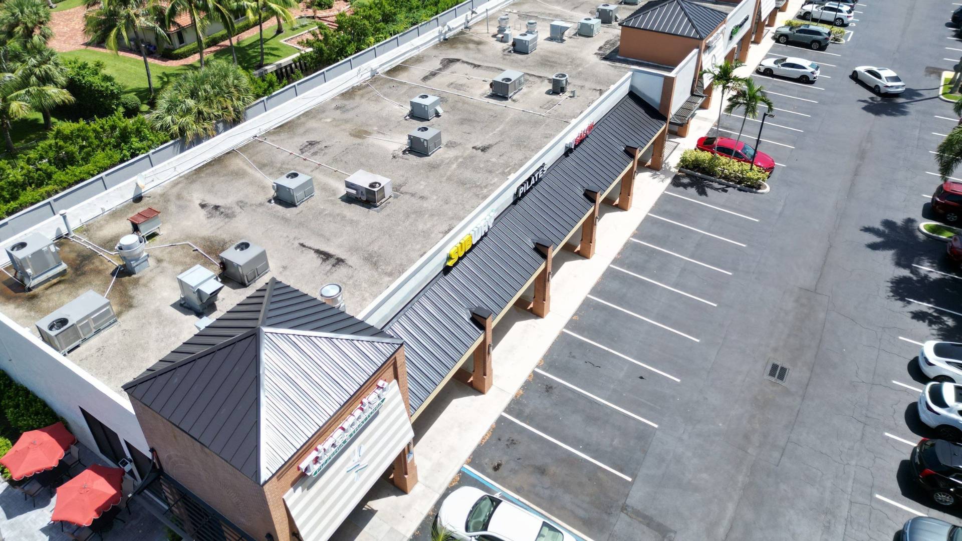 Coconut Cay Shopping Center aerial photo